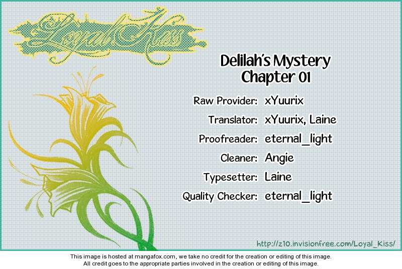 Delilah's Mystery 1