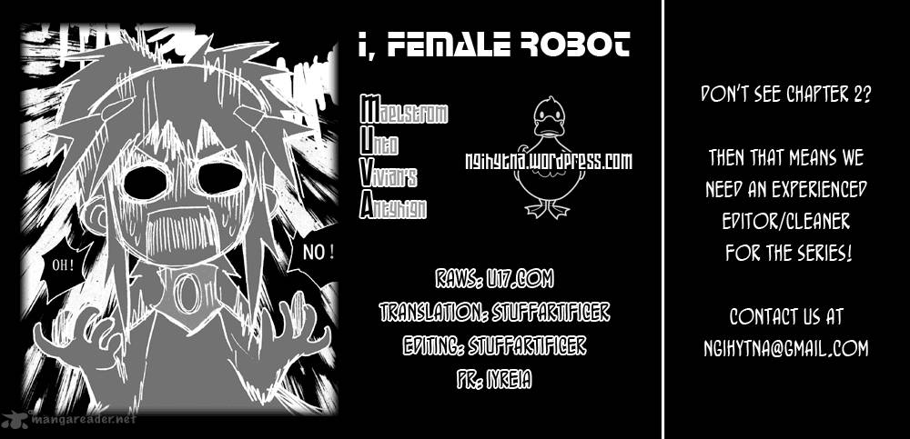I, Female Robot 1