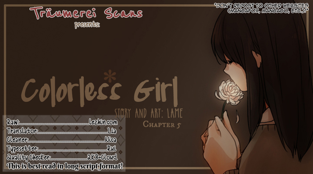 Colorless Girl Ch.5