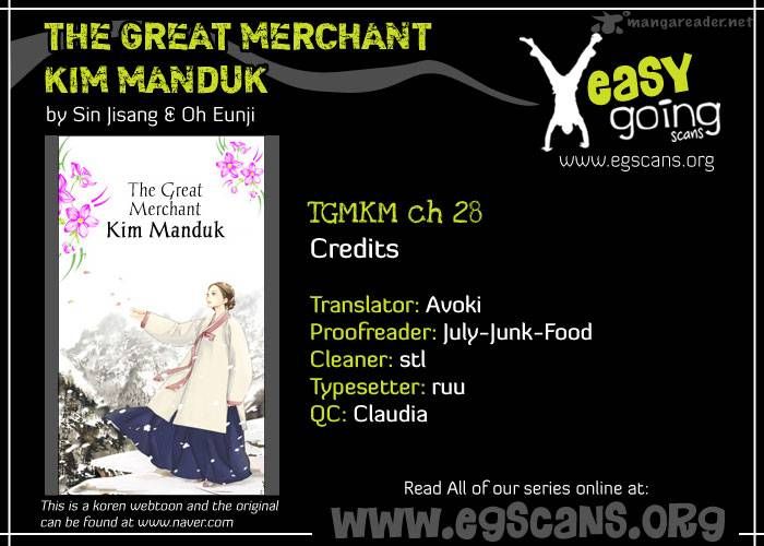 The Great Merchant Kim Manduk 28