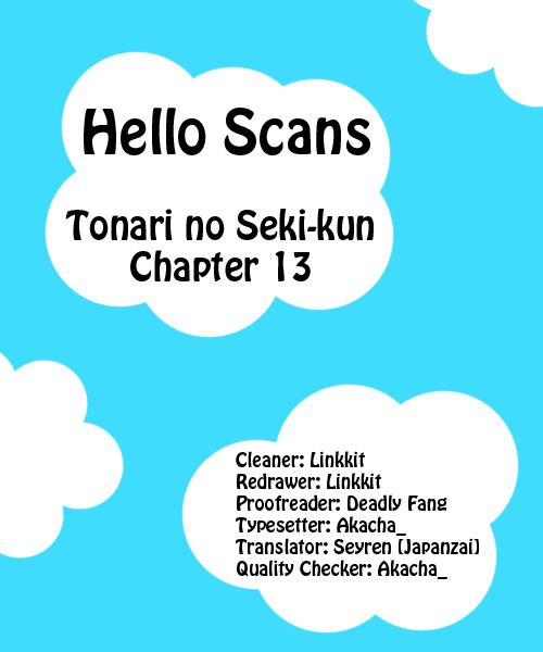 Tonari no Seki-kun 13