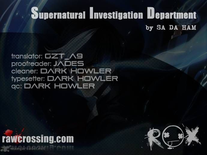 Supernatural Investigation Department 60