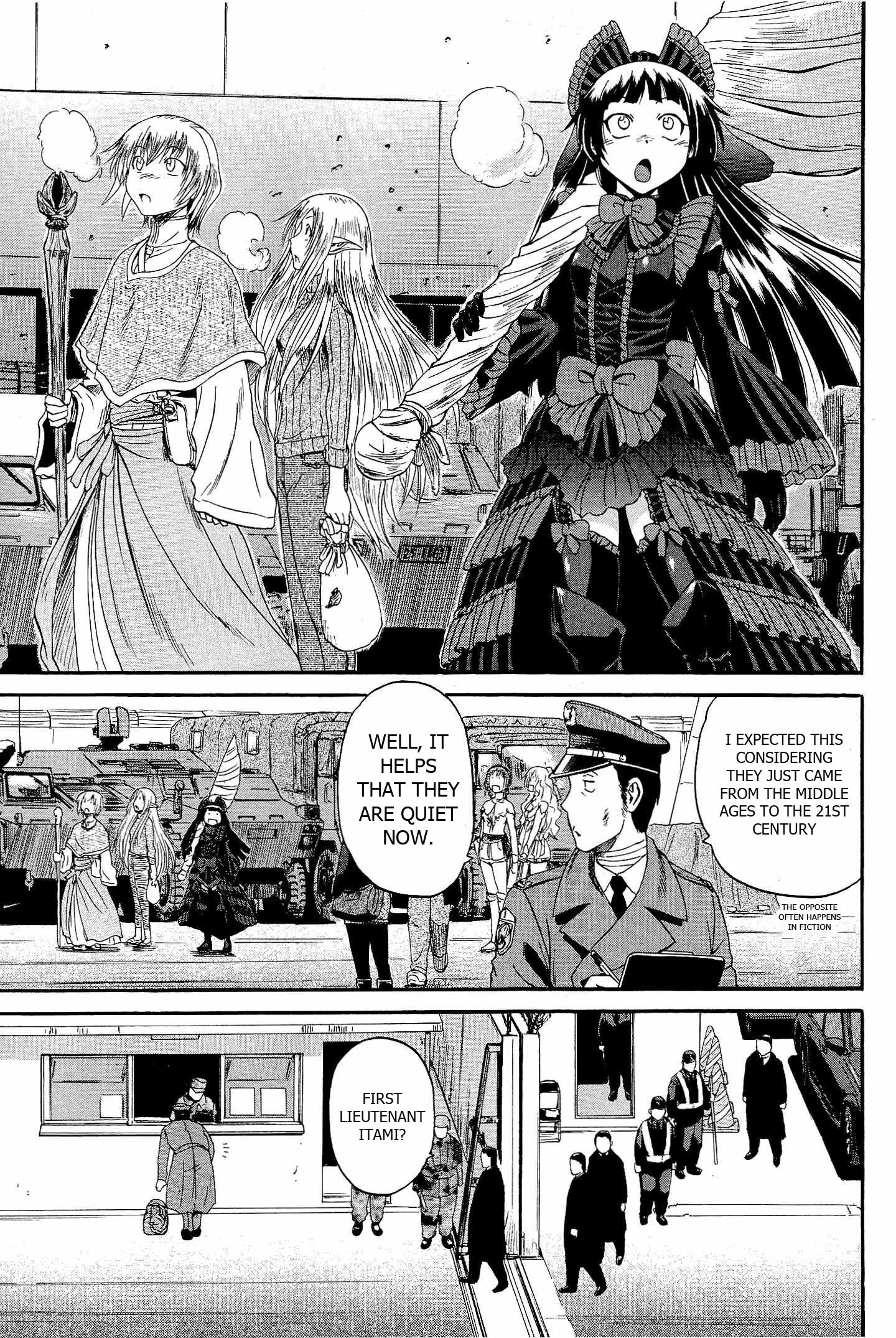 Gate - Thus the JSDF Fought There! Vol.3 Ch.17