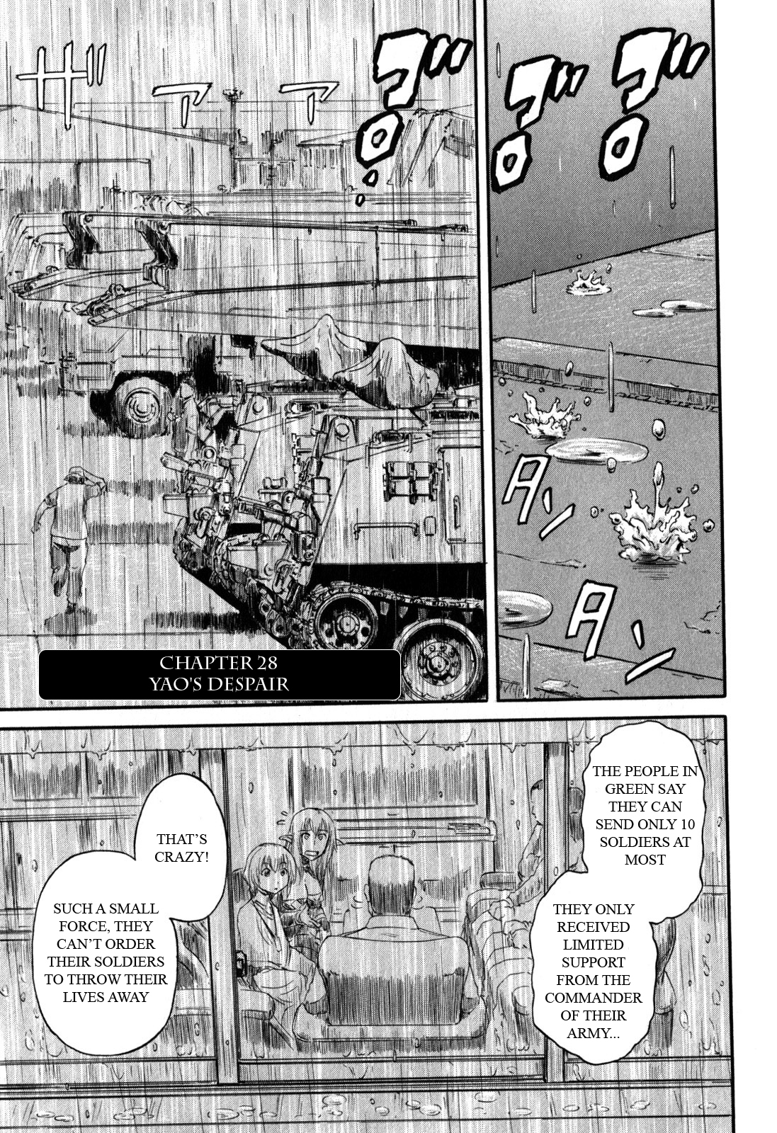 Gate - Thus the JSDF Fought There! Vol.4 Ch.28
