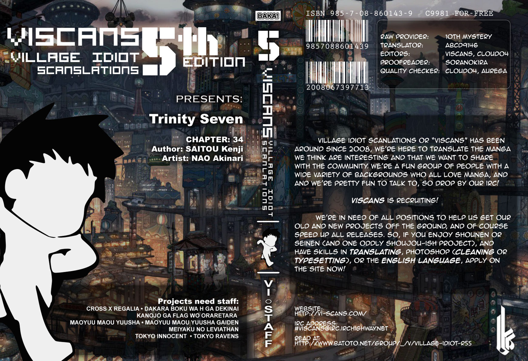 Trinity Seven 34