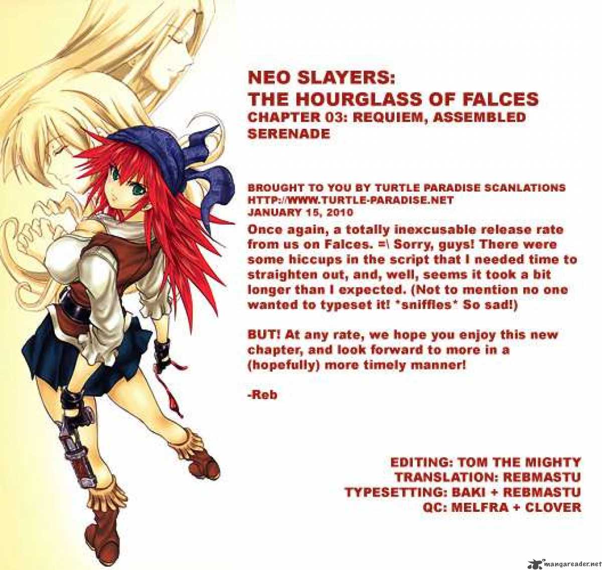 Slayers - The Hourglass of Falces 3