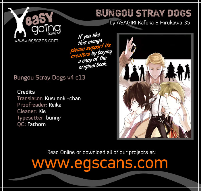 Bungo Stray Dogs Vol.4 Ch.13