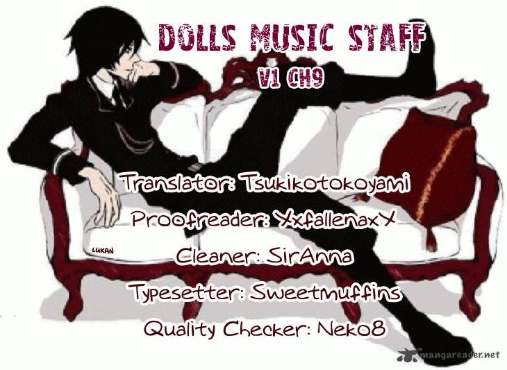 Dolls Music Staff 9