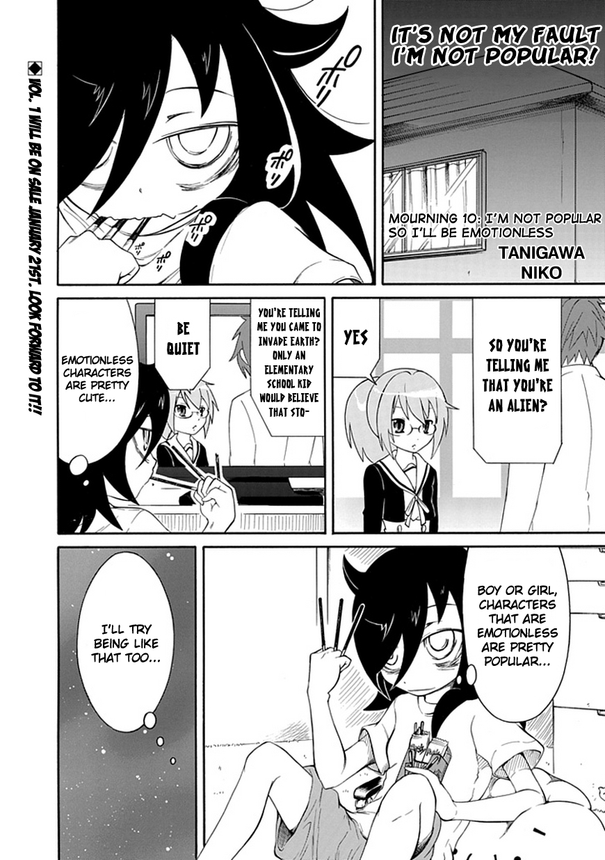It's Not My Fault That I'm Not Popular! Vol.2 Ch.10