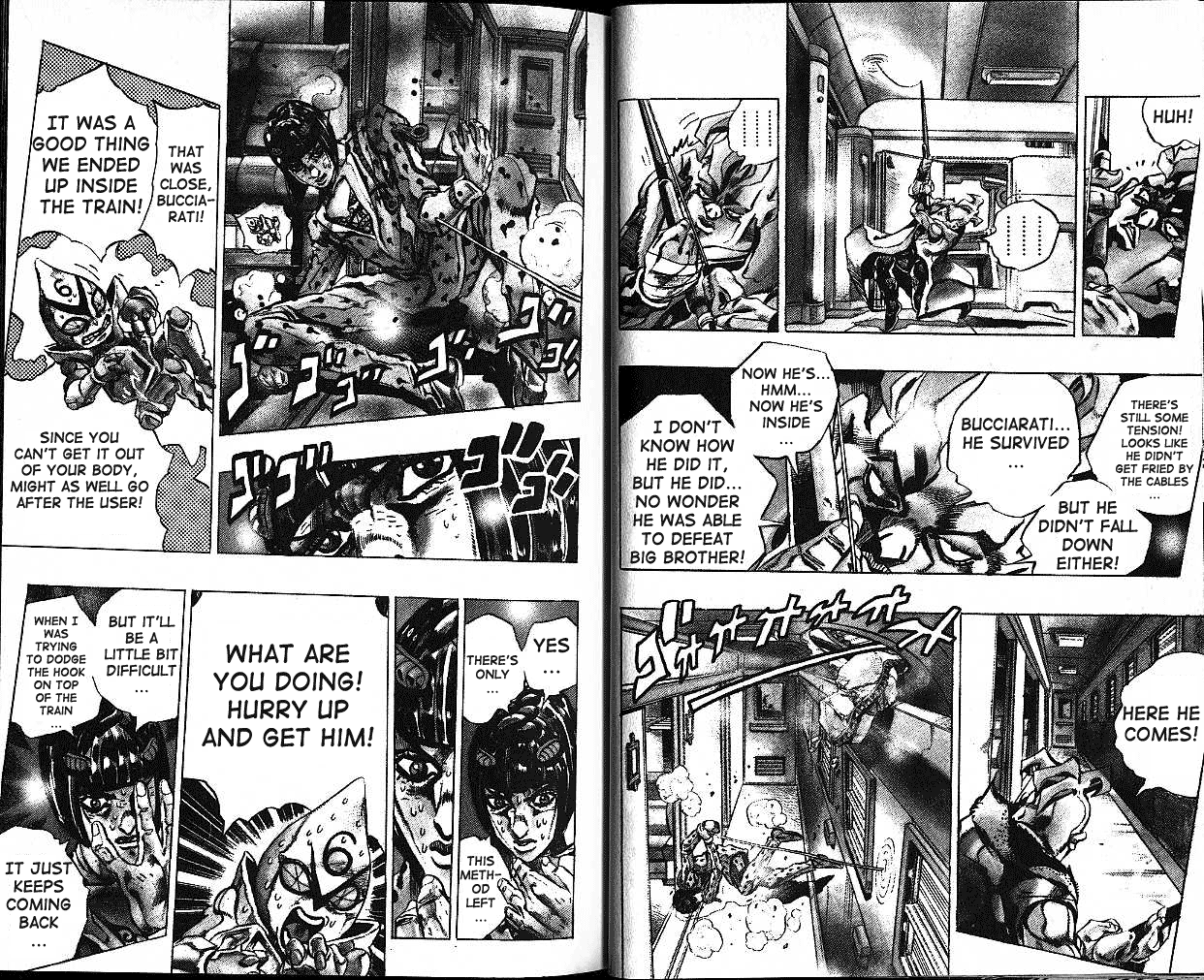 JoJo's Bizarre Adventure Part 5: Vento Aureo Vol.53 Ch.491~499
