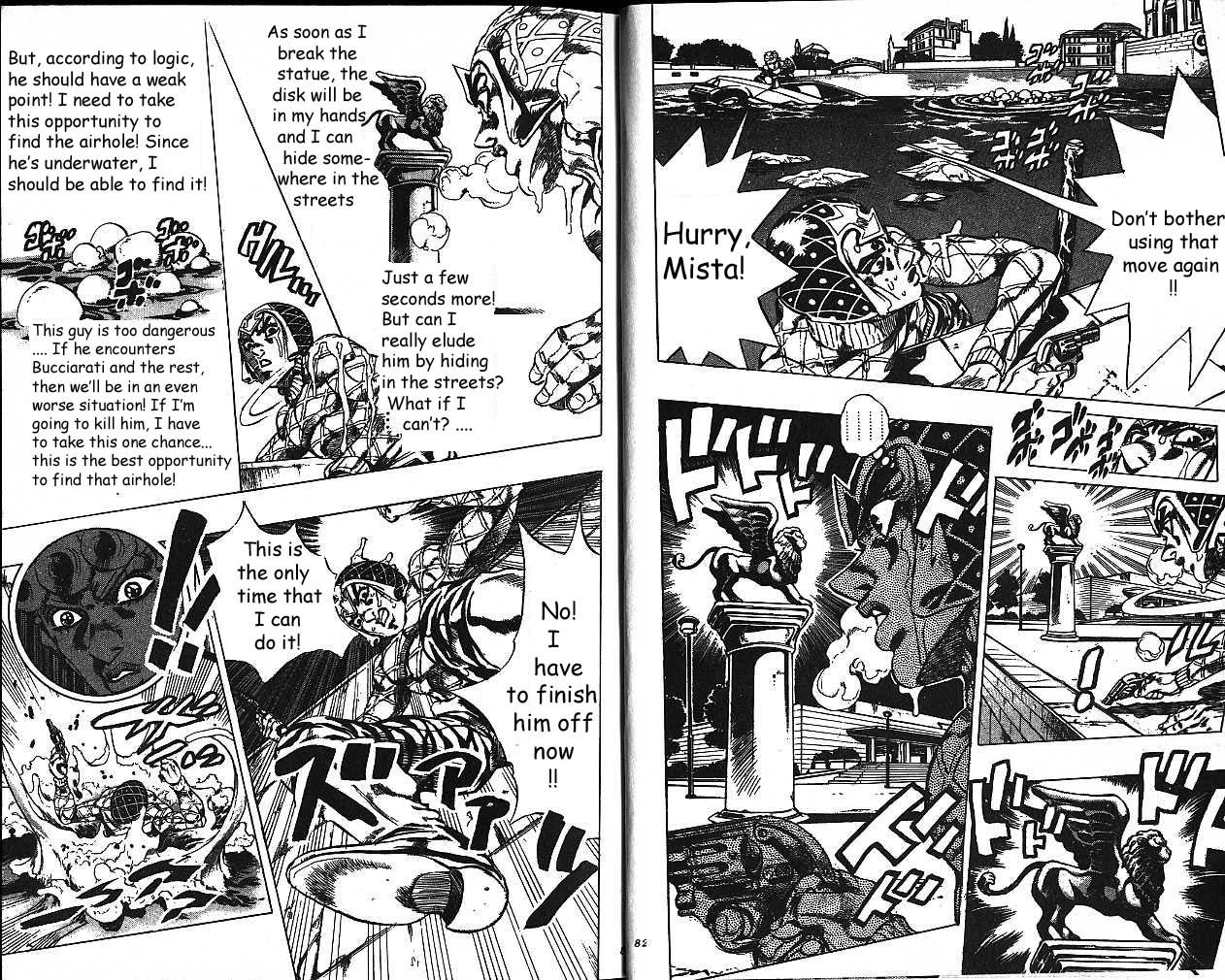 JoJo's Bizarre Adventure Part 5: Vento Aureo Vol.55 Ch.509~517