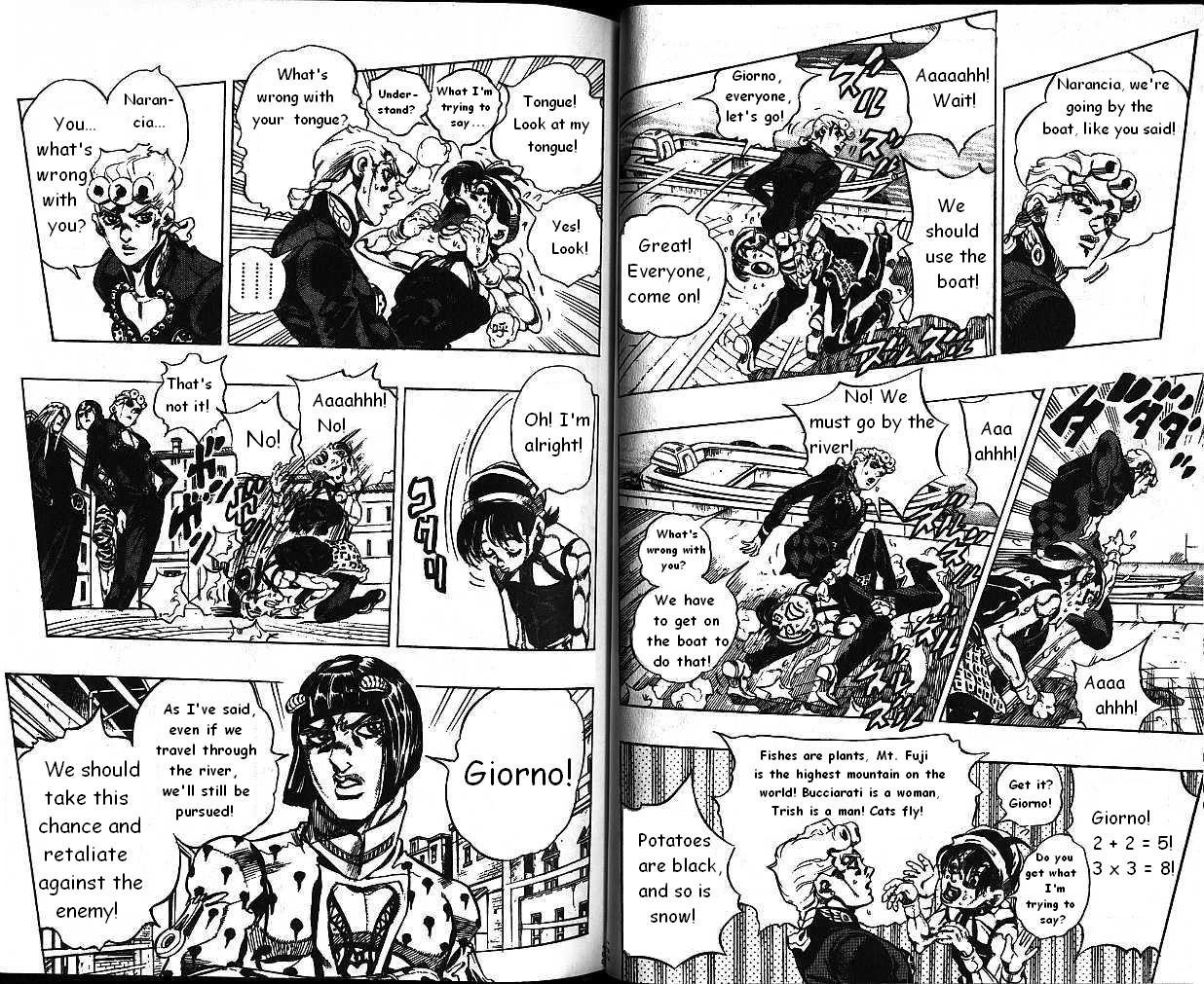 JoJo's Bizarre Adventure Part 5: Vento Aureo Vol.56 Ch.518~526