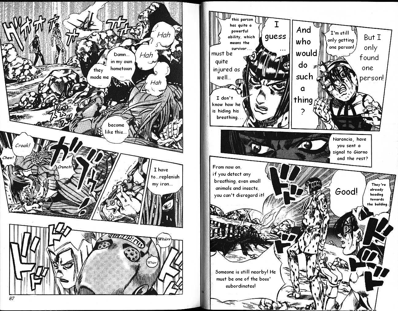 JoJo's Bizarre Adventure Part 5: Vento Aureo Vol.59 Ch.545~553