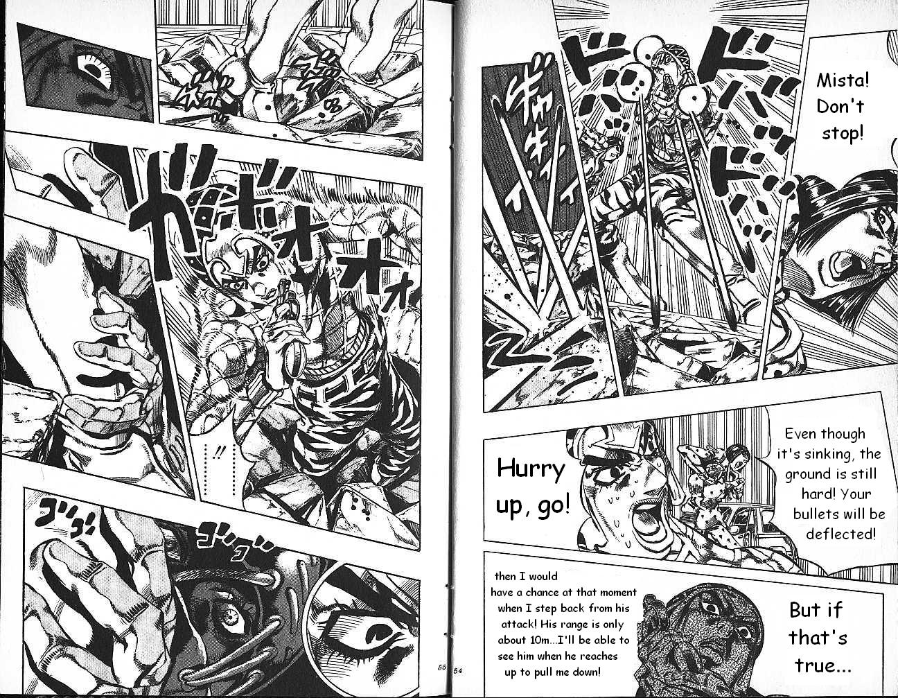 JoJo's Bizarre Adventure Part 5: Vento Aureo Vol.60 Ch.554~562