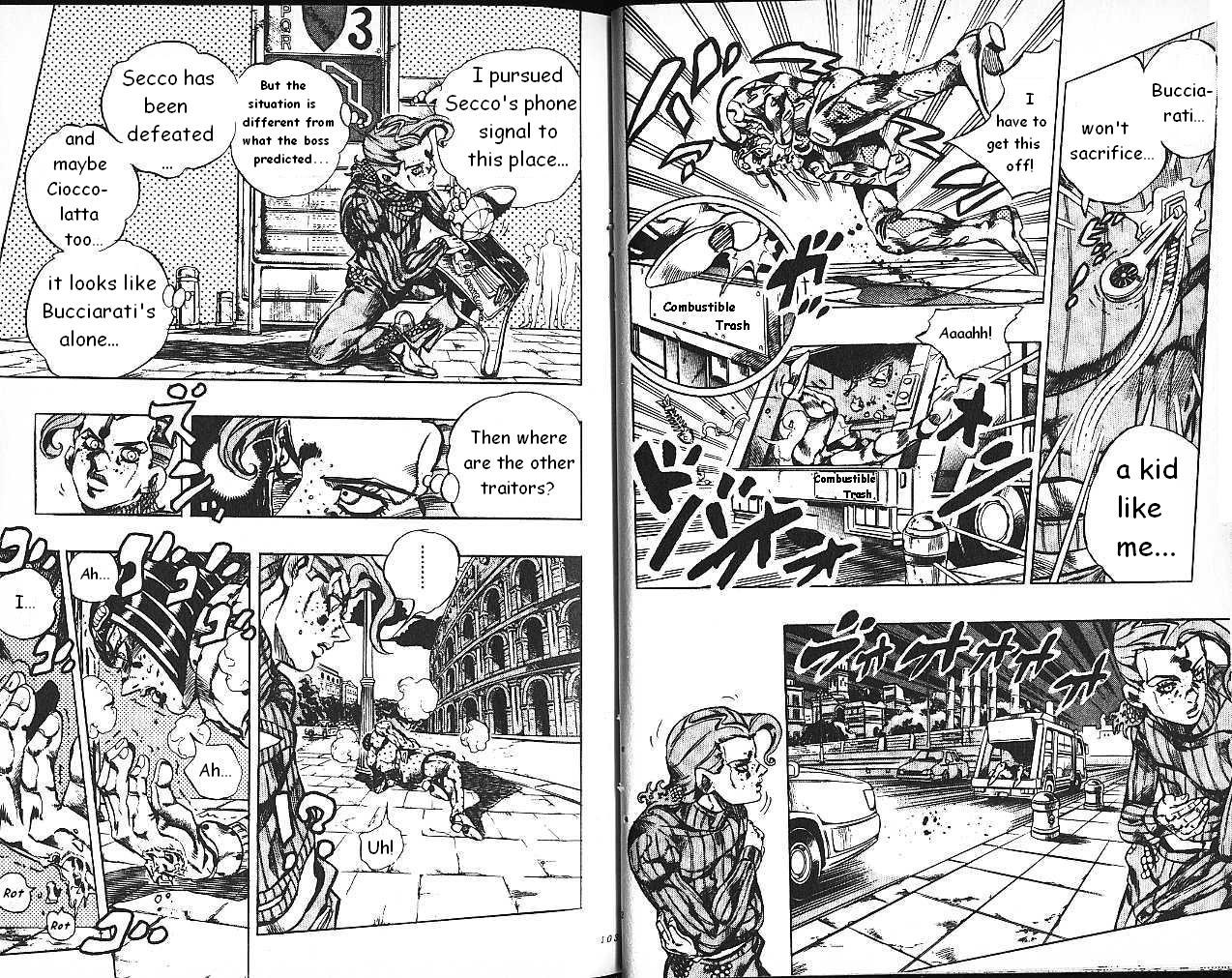 JoJo's Bizarre Adventure Part 5: Vento Aureo Vol.61 Ch.563~571