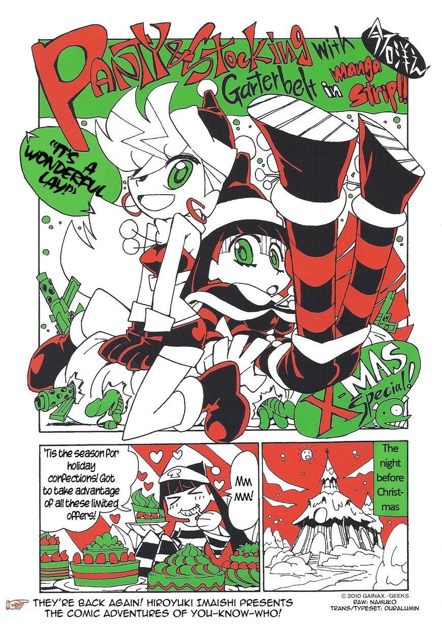 Panty & Stocking with Garterbelt in Manga Strip 4.5