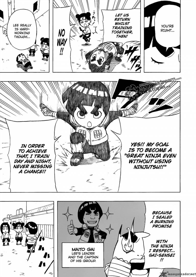 Rock Lee's Springtime of Youth 1