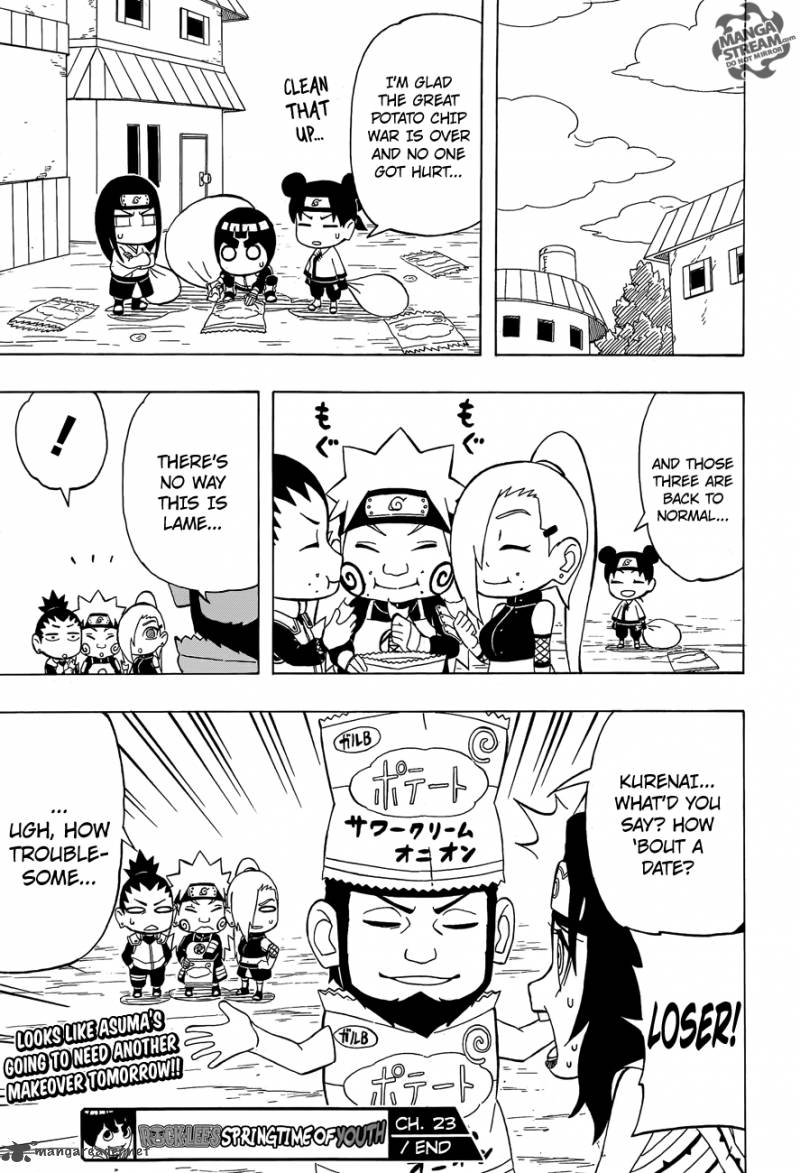 Rock Lee's Springtime of Youth 23