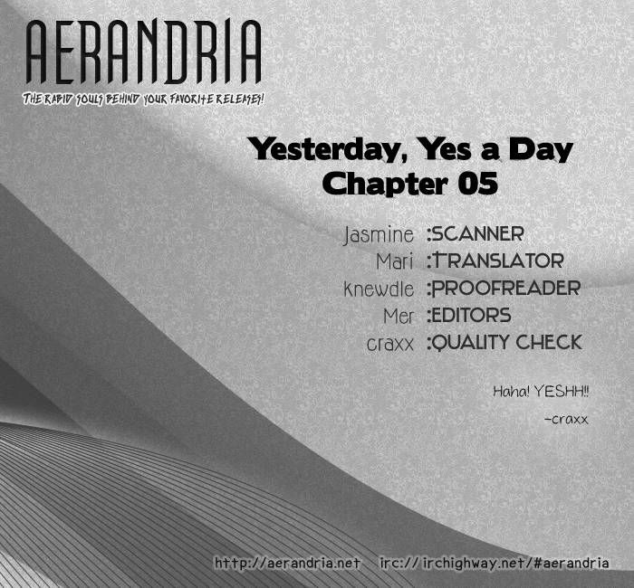 Yesterday, Yes a Day 5