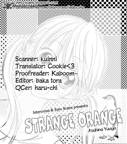Strange Orange 12