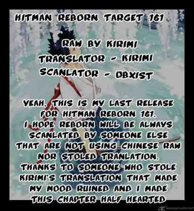 Katekyo Hitman Reborn! 161