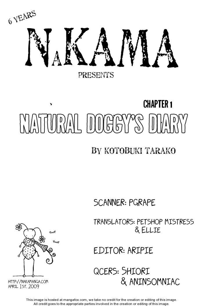 Natural Doggy's Diary 1