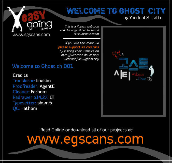 Welcome to Ghost City 1