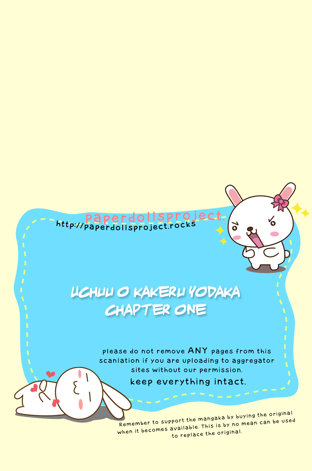 Uchuu o Kakeru Yodaka Vol.1 Ch.1