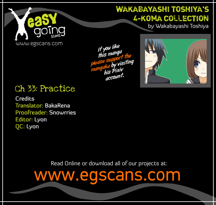 Wakabayashi Toshiya’s 4-koma Collection Ch.33