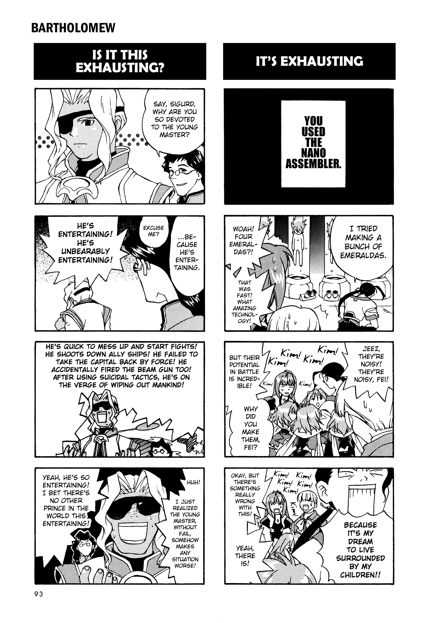 Xenogears 4Koma Manga Vol.1 Ch.13