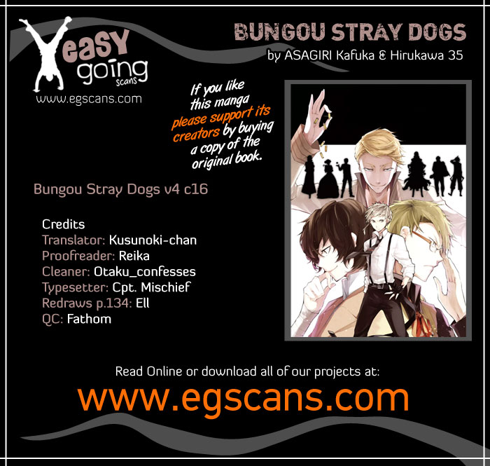 Bungo Stray Dogs Vol.4 Ch.16