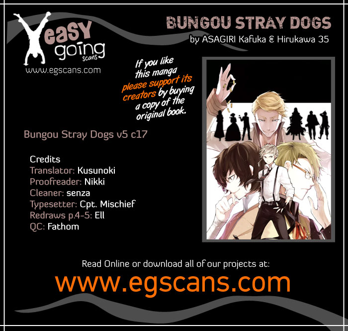 Bungo Stray Dogs Vol.5 Ch.17